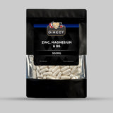 Zinc, Magnesium & B6 500mg (120 Capsules)