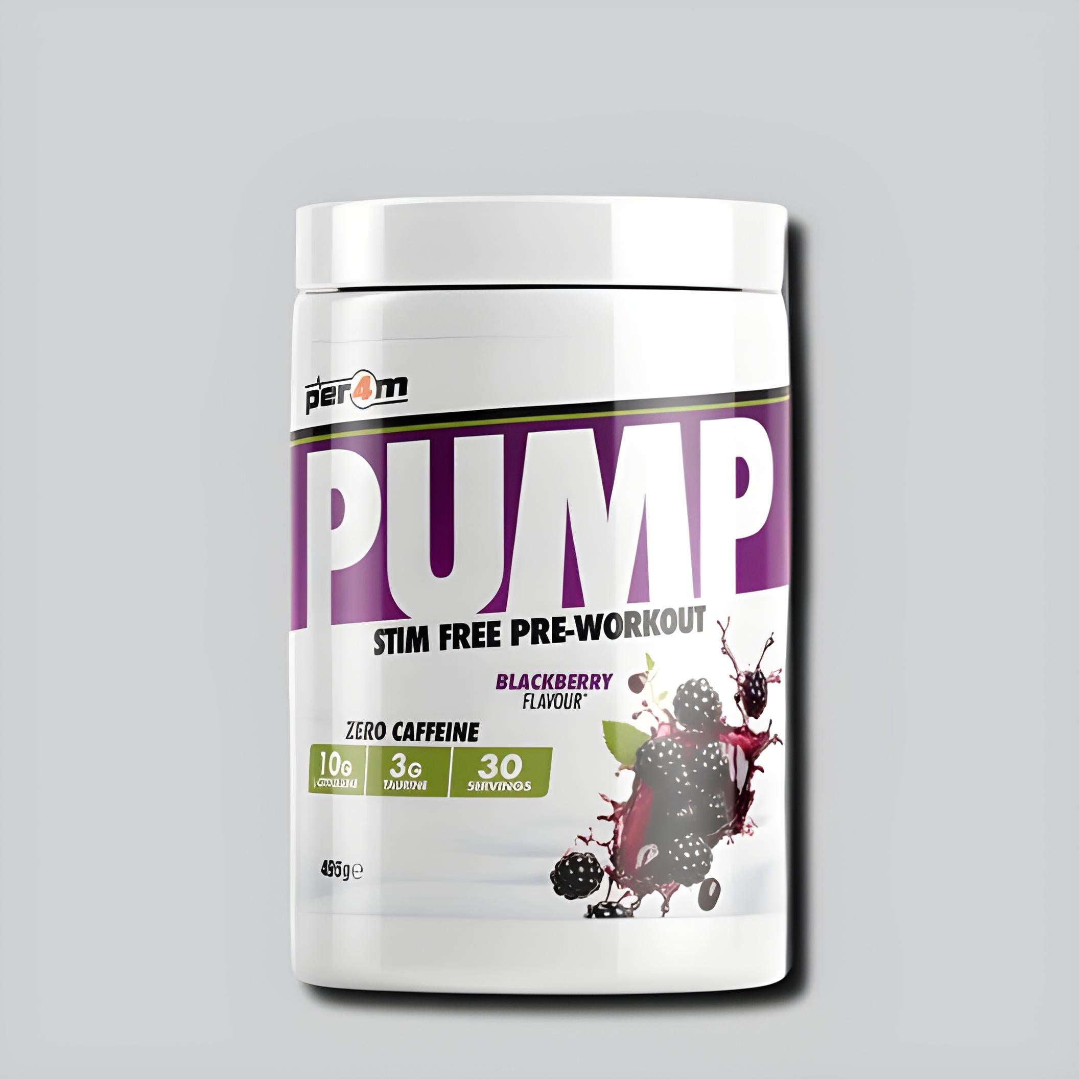 PUMP Stim Free Pre Workout (495g)